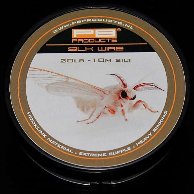 PB Products Silk Wire 20lb Silt 10m
