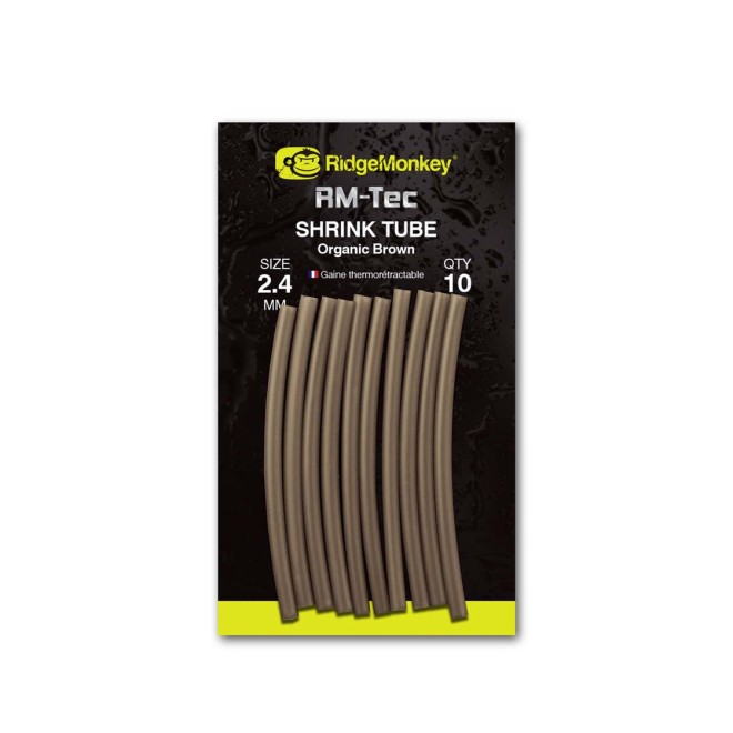 RidgeMonkey Tec Shrink Tube Organic Brown 2,4mm