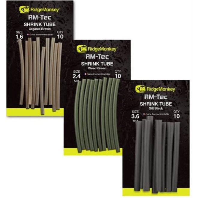 RidgeMonkey Tec Shrink Tube Organic Brown 2,4mm