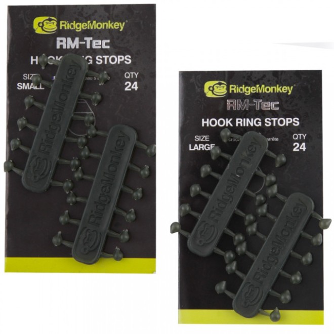 RidgeMonkey Tec Hook Ring Stops Small