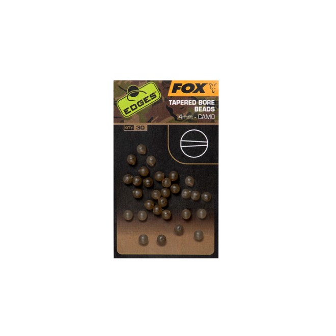 Fox Edges Camo Tapered Bore Beads