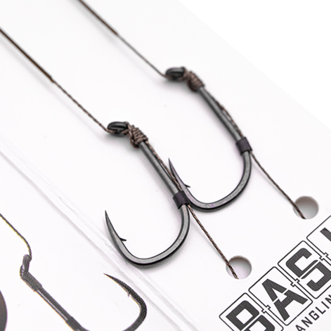 Korda BASIX Hair Rig Wide Gape Barbed