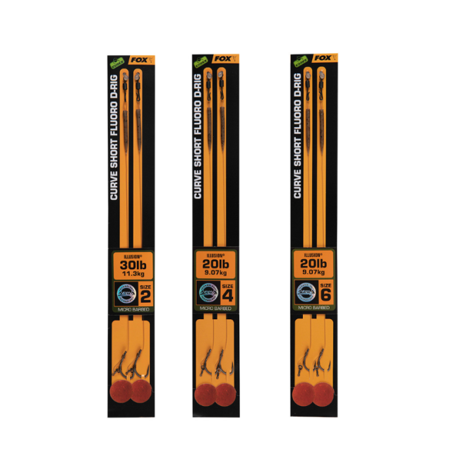 Fox Edges Curve Short Fluoro D-Rig