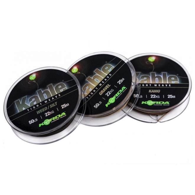 Korda Kable Tight Weave 25m