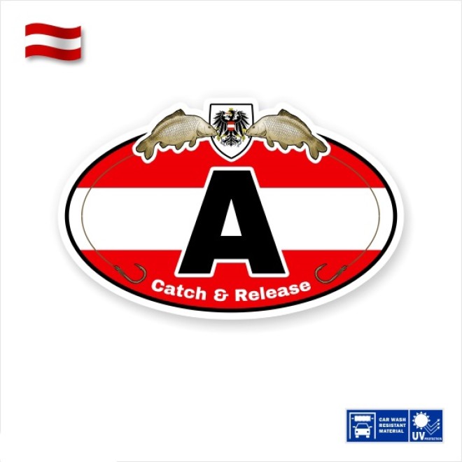 Carphunter Sticker - "Austria Carp Oldschool"