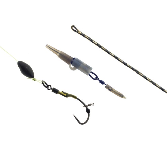 PB Products R2G Clip SR Leader 90/Ronnie Hinged Stiff Gr.6 Weed 2Stk.