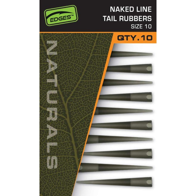Fox Edges Naturals Naked Line Tail Rubbers Gr.10