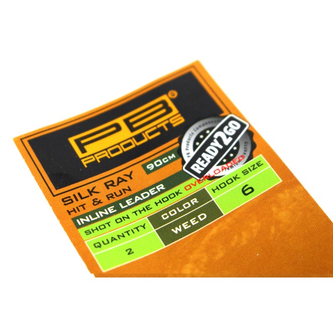 PB Products R2G Inline SR Leader 90/ Shot on the Hook Overloaded Rig.4 2pcs.