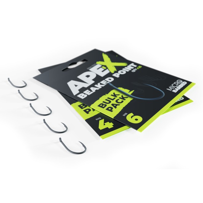 RidgeMonkey Ape-X Beaked Point Barbed Bulk Pack