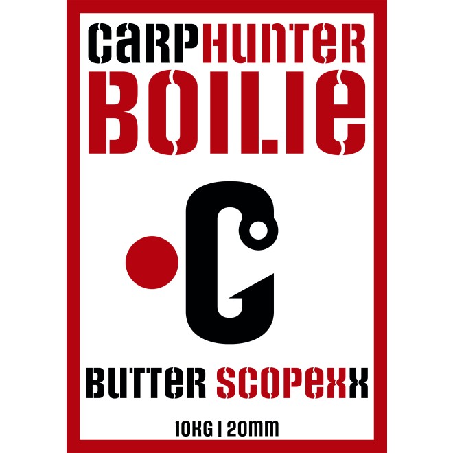 Carphunter Boilies Butter ScopexX 20mm 10kg