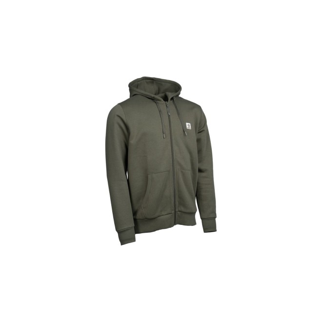Nash Make It Happen Badge Zipped Hoody Green