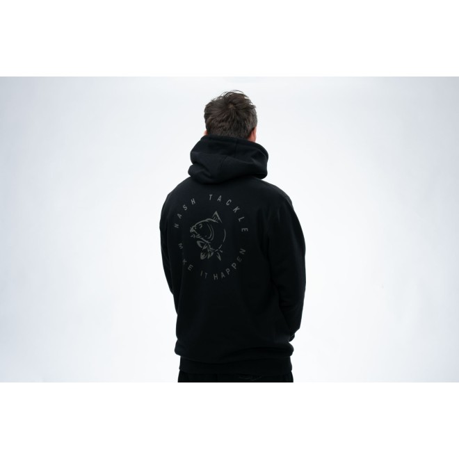 Nash Make It Happen Carp Logo Hoody Black