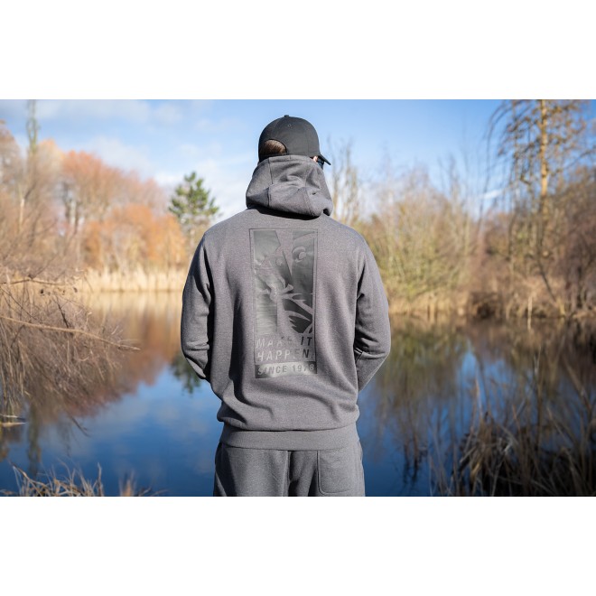 Nash Make It Happen Since 1978 Hoody Grey Marl