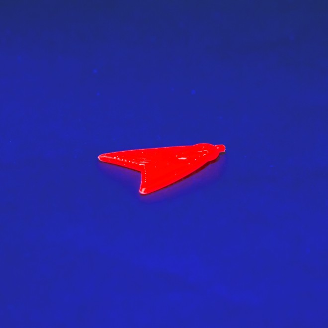 Skeater Bait Fins UV Red 10Stk.