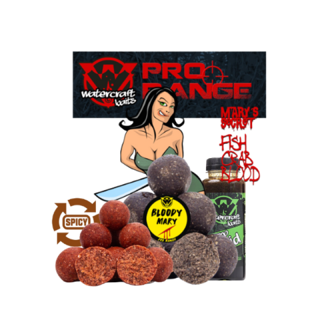 Watercraft Feeding Strategy Bundle 14kg Pro Range Bloody Mary
