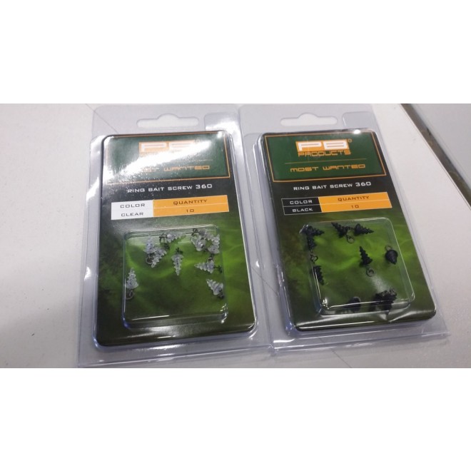 PB Products Ring Bait Screw 360 Black