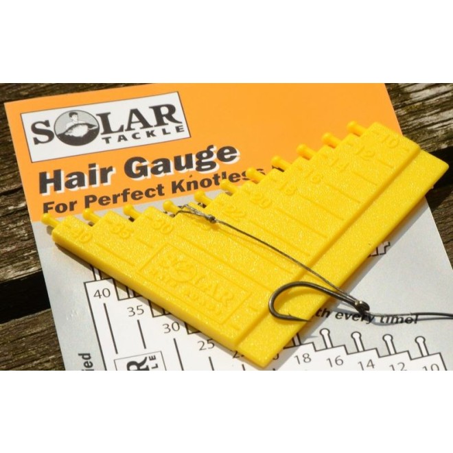 Solar Tackle Hair Gauge Tool