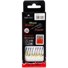 Mikado Method Feeder Rig with Bait Rubber Hook size 8 0,25mm 10cm 8pcs.