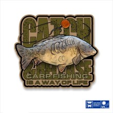 Carphunter Sticker - "Catch&Release Is a way of life"