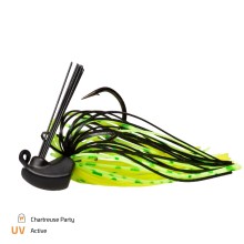 Zeck Skirted Jig 10g Gr.3&nbsp;/&nbsp;Zeck Skirted Jig 10g Gr.3/0 Chartreuse Party