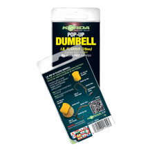 Korda Pop Up Dumbell 12mm&nbsp;/&nbsp;Korda Pop Up Dumbell I.B. Flavor yellow 12mm