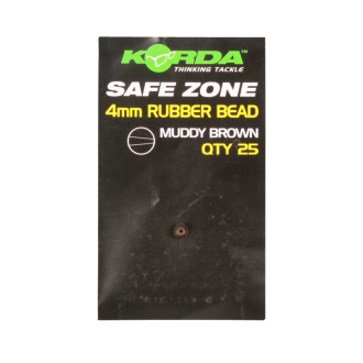 Korda Safe Zone 4mm Rubber Bead&nbsp;/&nbsp;Korda Safe Zone 4mm Rubber Bead Brown