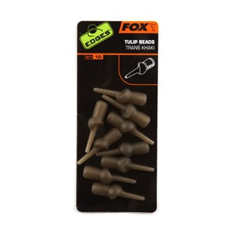 Fox Edges Tulip Beads Trans Kahki