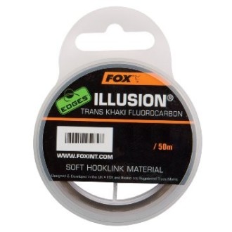 Fox Illusion Soft Hooklink Trans Khaki 12lb