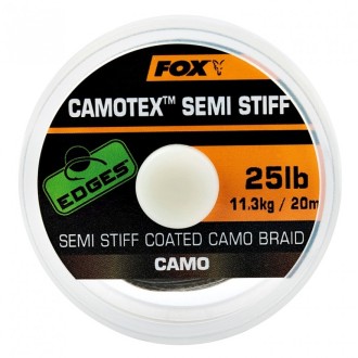 Treccia Fox Camotex Semi Stiff Coated Camo&nbsp;/&nbsp;Fox Camotex Semi Stiff Coated Camo 35lb