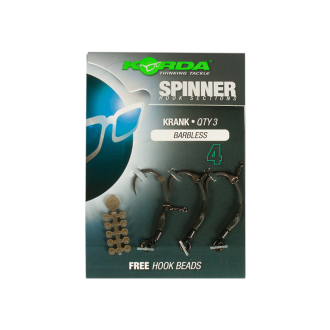 Korda Spinner Hook Sections Krank Barbless&nbsp;/&nbsp;Korda Spinner Hook Sections Krank Barbless Gr.4