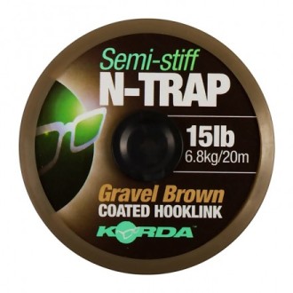 Korda N-Trap Semi Stiff&nbsp;/&nbsp;Korda N-Trap Semi Stiff gravel brown 30lb 13,6kg