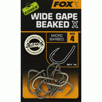 Fox Edges Arma Point Wide Gape Beaked X Haken