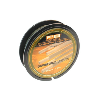 PB Products Downforce Tungsten Coated Hooklink 20lb 10m&nbsp;/&nbsp;PB Products Downforce Tungsten Coated Hooklink 20lb 10m Weed