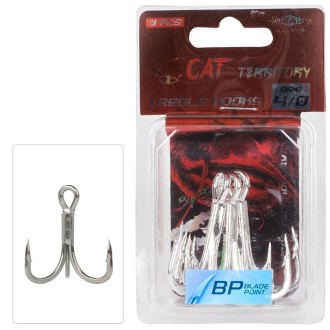 Mikado Cat Territory Treble Hook 3Stk.&nbsp;/&nbsp;Mikado Cat Territory Treble Hook Gr.3/0 3Stk.