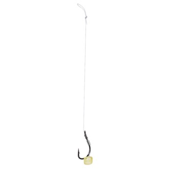Mikado Method Feeder Rig with Bait Rubber Hakengr.6 0,28mm 10cm 8Stk.
