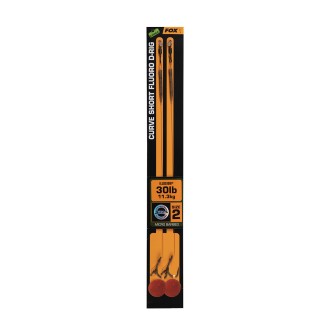 Fox Edges Curve Short Fluoro D-Rig&nbsp;/&nbsp;Fox Edges Curve Short Fluoro D-Rig Gr.2 30lbs