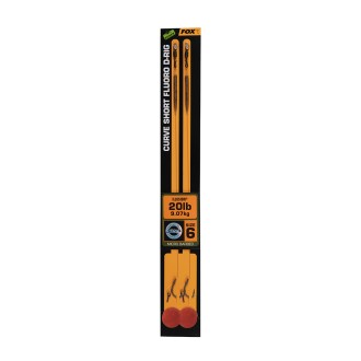 Fox Edges Curve Short Fluoro D-Rig&nbsp;/&nbsp;Fox Edges Curve Short Fluoro D-Rig Gr.6 20lbs