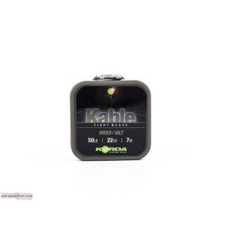 Korda Kable Tight Weave 7m&nbsp;/&nbsp;Korda Kable Tight Weave 7m Weed/Silt