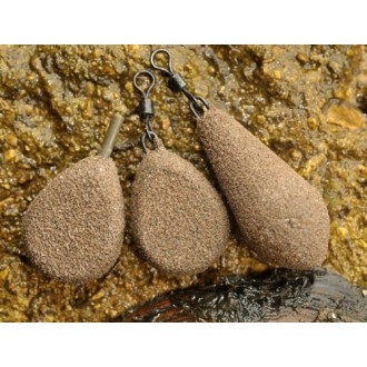 Korda Blei Texture-Coated Flat Pear Inline Lead&nbsp;/&nbsp;Korda Blei Texture-Coated Flat Pear Inline Lead 2,5oz/70g