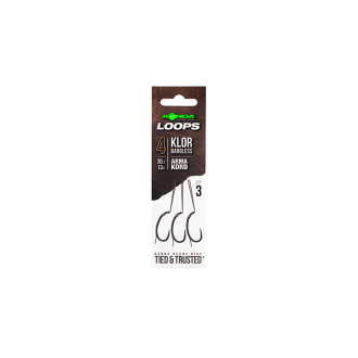 Korda Loop Rigs Klor Barbless&nbsp;/&nbsp;Korda Loop Rigs Klor Barbless Gr.4 30lb/13kg