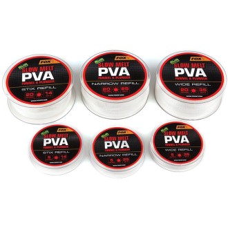 Fox Edges PVA Slow Melt Refill&nbsp;/&nbsp;Fox Edges PVA Slow Melt Refill 14mm Stix 5m