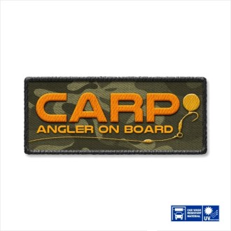 Carphunter Sticker - "Carp Angler on Board 5"