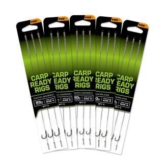 Fox Carp Ready Rigs Wide Gape Micro Barbed&nbsp;/&nbsp;Fox Carp Ready Rigs Wide Gape Micro Barbed 20lbs/Gr.8