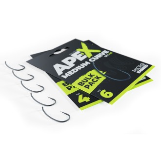 RidgeMonkey Ape-X Medium Curve Barbed Bulk Pack