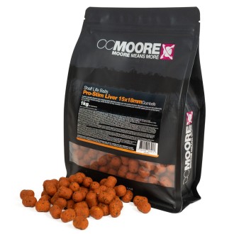 CC Moore Pro-Stim Liver Shelf Life Dumbell Boilies&nbsp;/&nbsp;CC Moore Pro-Stim Liver Shelf Life Dumbell Boilies 15x18mm 1kg