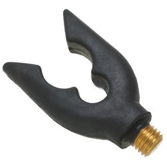 Mikado Rod Rest Support De Canne – 95 Cm, Acier Noir, Anti-retour, Pour Pêche Au Feeder Ou Carpe
