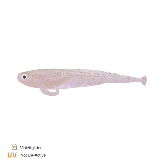 Zeck Zander Quappie 12cm&nbsp;/&nbsp;Zeck Zander Quappie 12cm Violettglitter