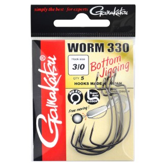 Gamakatsu Worm 330 Bottom Jigging Hook&nbsp;/&nbsp;Gamakatsu Worm 330 Bottom Jigging Hook Gr.4