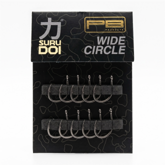 PB Products SURUDOI Wide Circle Hook PTFE, 10-pack