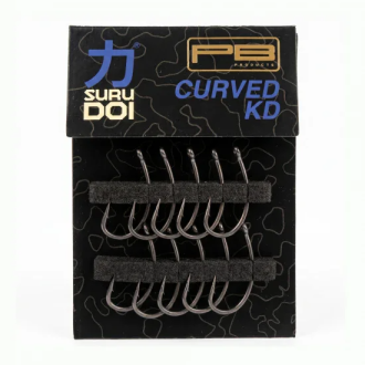 PB Products SURUDOI Curved KD Hook PTFE 10-Pack Size 6